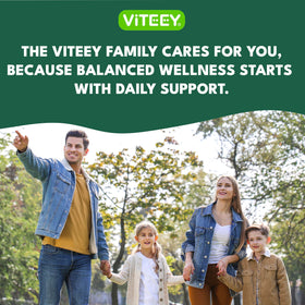 Viteey Complément Alimentaire Thyroïdien avec étiquette visible