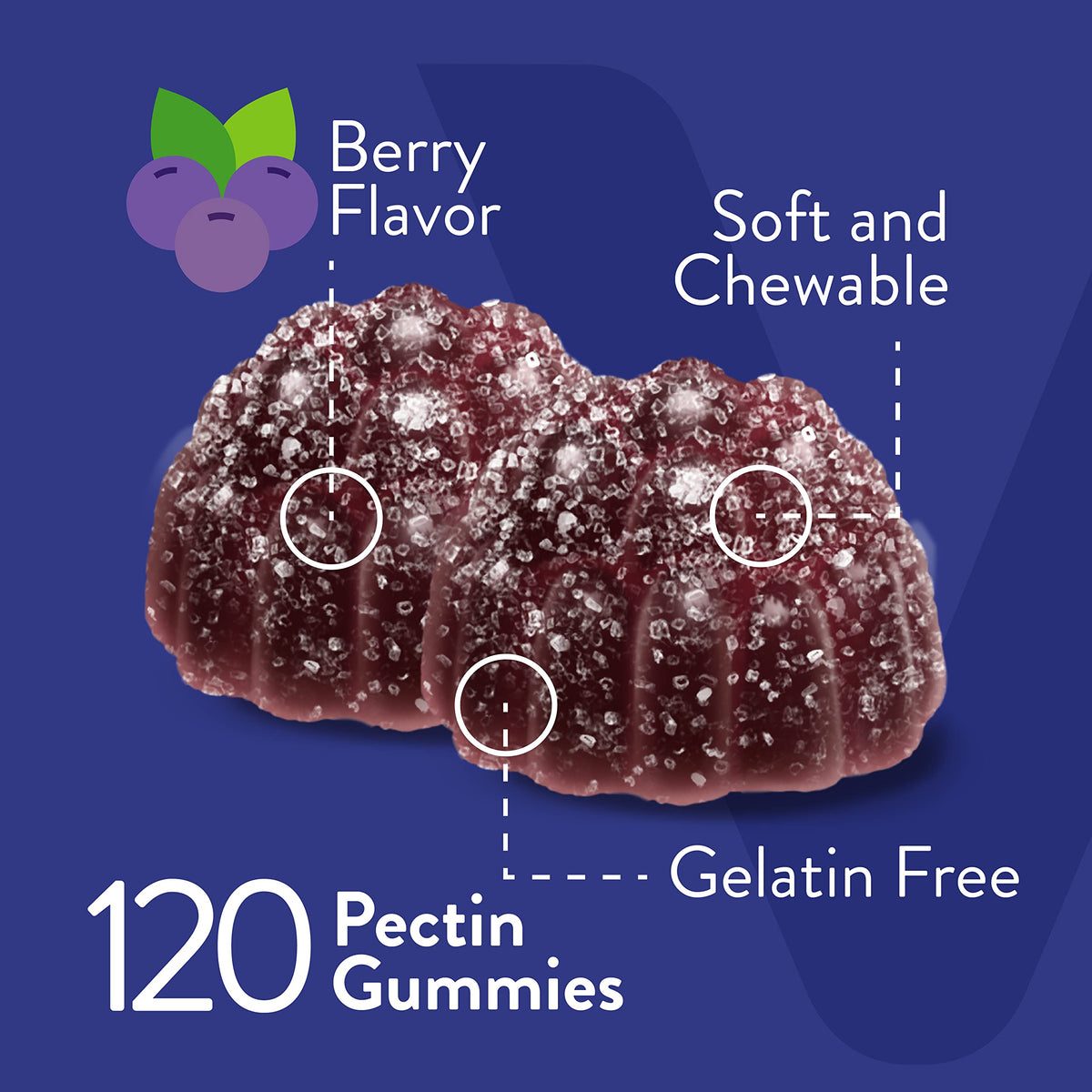 Viteey Gummies Ashwagandha 120 gummies avec ginseng et mélisse
