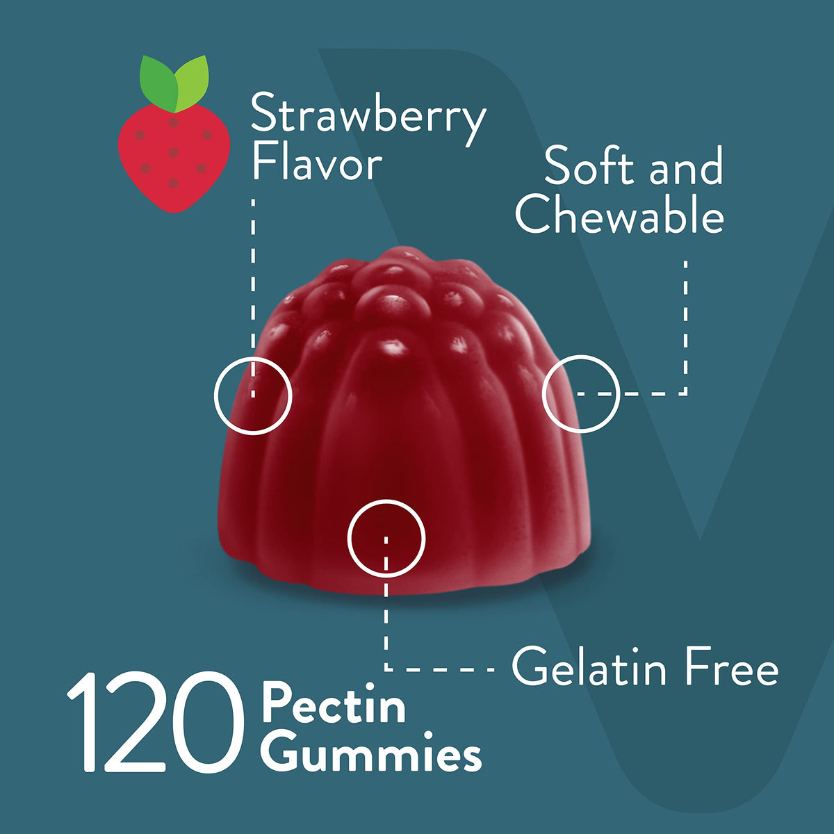 Viteey Gummies avec étiquette de vitamines D3 et K2