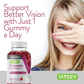 Viteey Gummies Complexe de Vitamines B en main