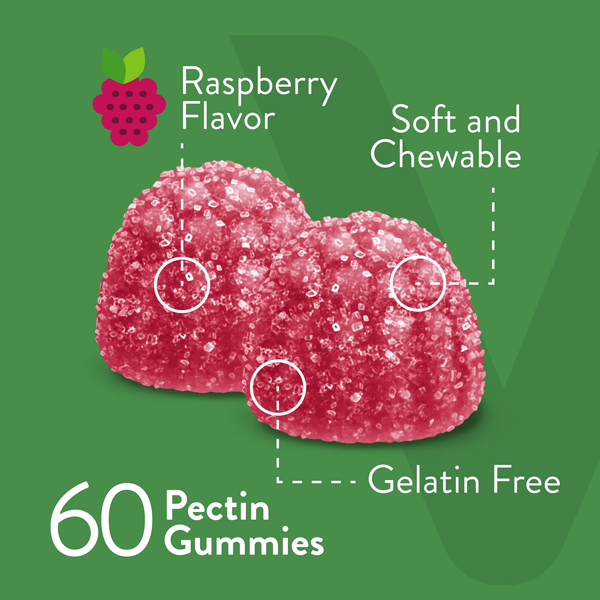 Viteey Gummies de Magnésium 66mg ingrédients sur l'étiquette