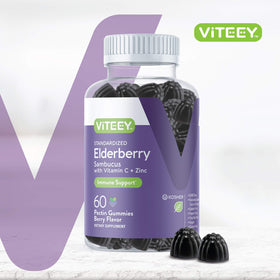 Viteey Gummies de Sureau Noir, présentation des gummies