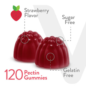 Viteey Gummies de Vitamine B12 en gros plan