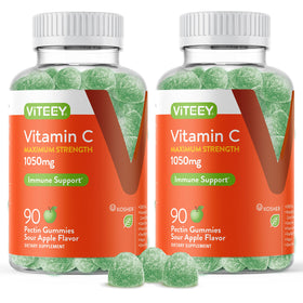 Viteey Gummies de Vitamine C 180 gummies en pot