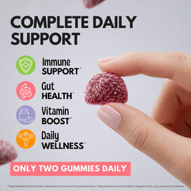 Viteey Gummies Multivitamines 60 Gummies dans leur emballage