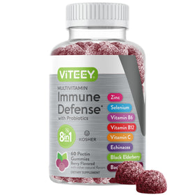 Viteey Gummies Multivitamines 60 Gummies vue de face