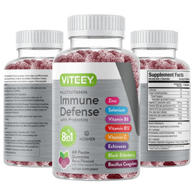 Viteey Gummies Multivitamines gummies en mode de vie actif