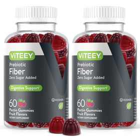 Viteey Gummies Prébiotiques 120 Gummies vue de face