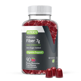 Viteey Gummies Prébiotiques 90 Gummies pot avant