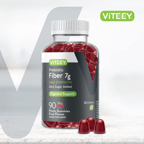 Viteey Gummies Prébiotiques 90 Gummies vue de côté