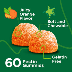 Viteey Gummies Zinc pour Enfants 10mg avec étiquette nutritionnelle