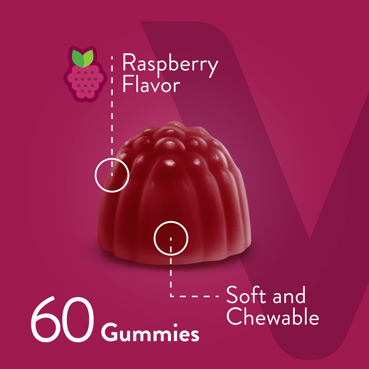 Viteey Gummy Collagène gummies dans une main
