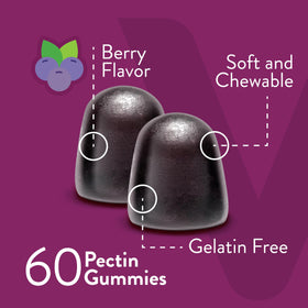Viteey Gummy Prénatales avec des baies fraîches