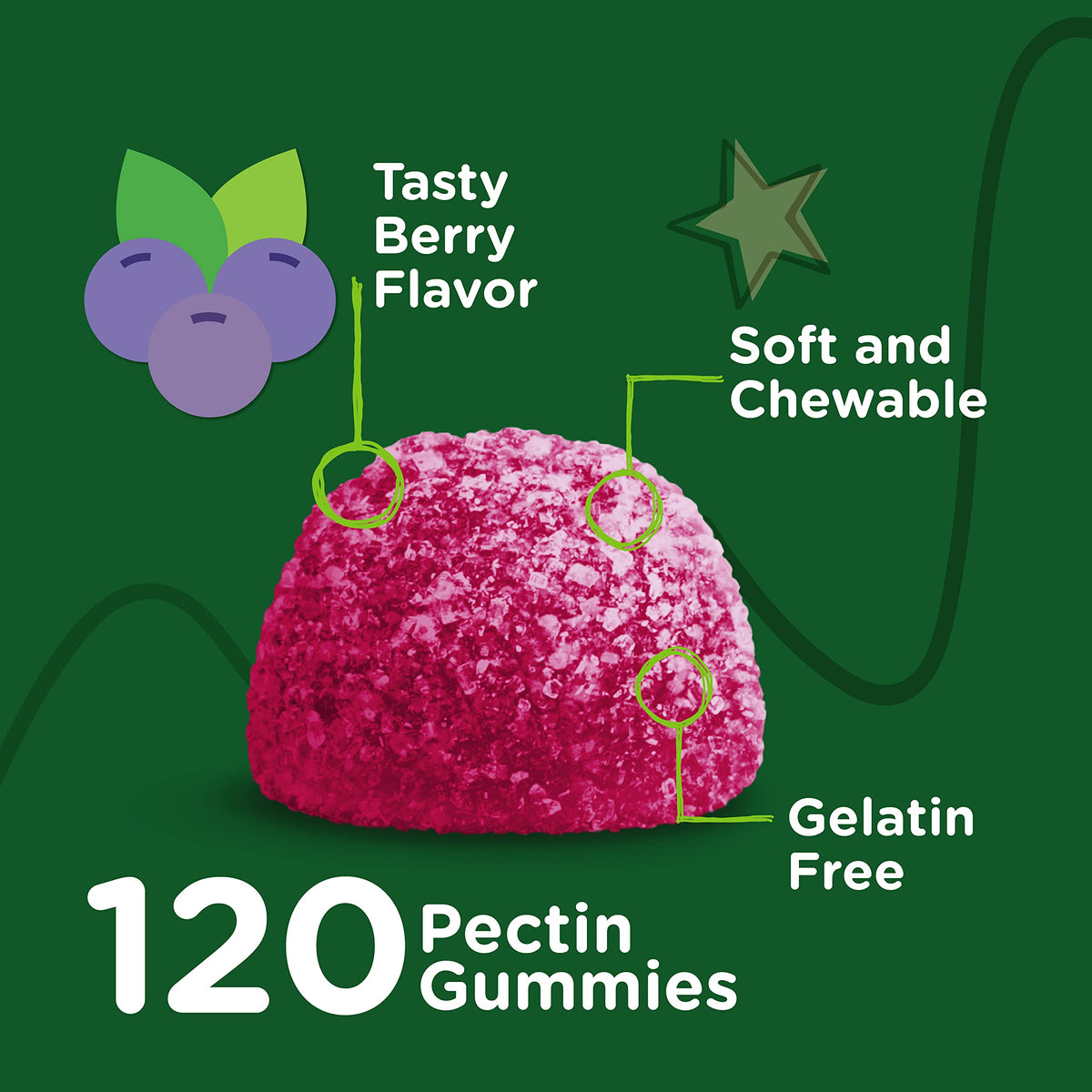 Viteey Zinc Gummies pour Enfants 25 mg tableau des valeurs nutritionnelles
