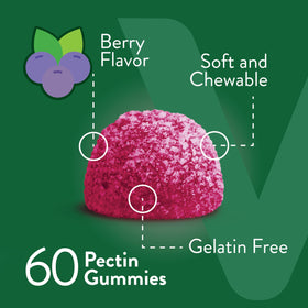 Viteey Zinc Gummies, présentation des gummies dans un bol
