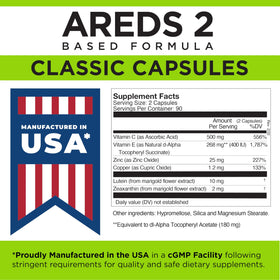 Viteyes AREDS 2 capsules en gros plan