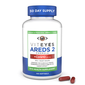 Viteyes AREDS 2 + CoQ10 flacon de 100 gélules vue avant