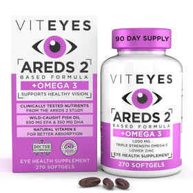 Viteyes AREDS 2 + Omega-3 270 gélules vue de face