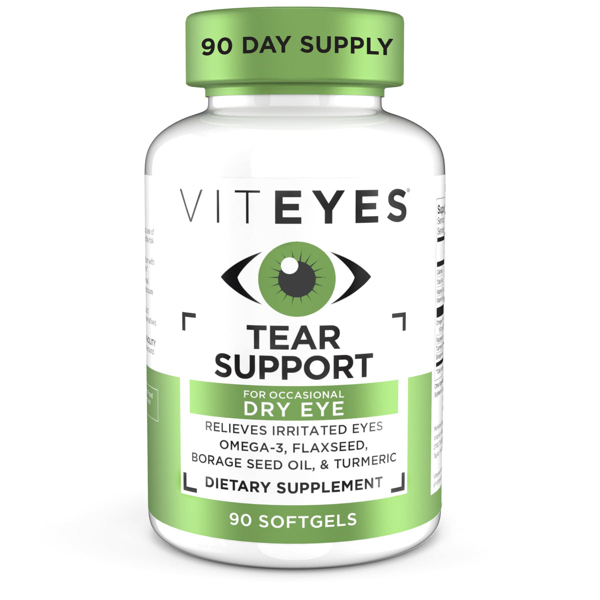 Viteyes Soutien Lacrymal 90 gélules vue de face
