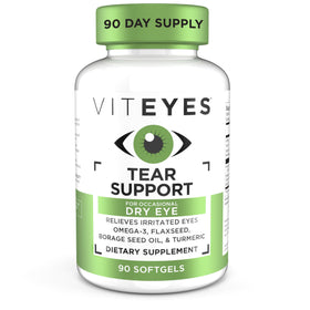 Viteyes Soutien Lacrymal 90 gélules vue de face