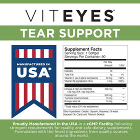 Viteyes Soutien Lacrymal avec un repas
