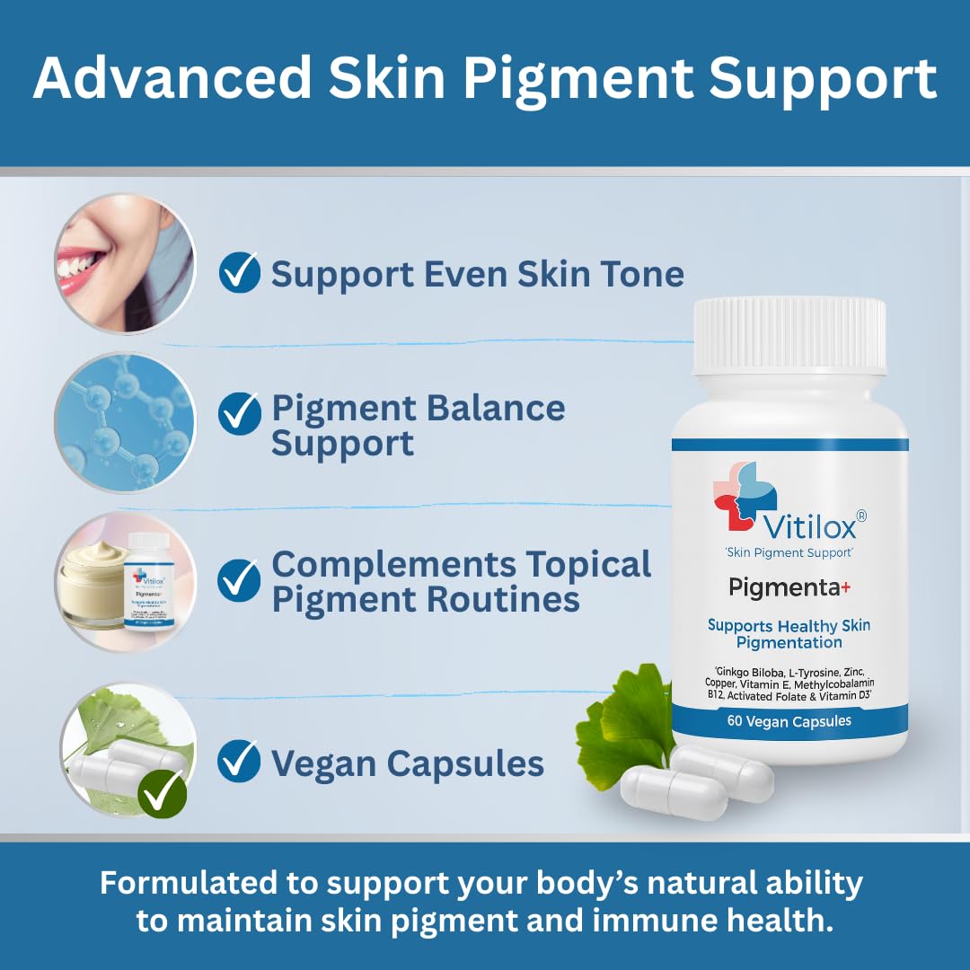 Vitilox Pigmenta+ gélules ouvertes avec contenu