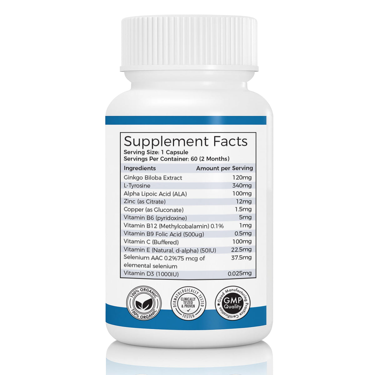 Vitilox Pigmenta+ gélules sur une table