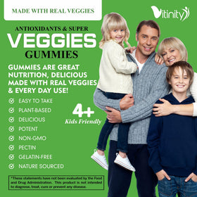 VITINITY Gummies Multivitamines Super Greens 420g à côté d'autres compléments