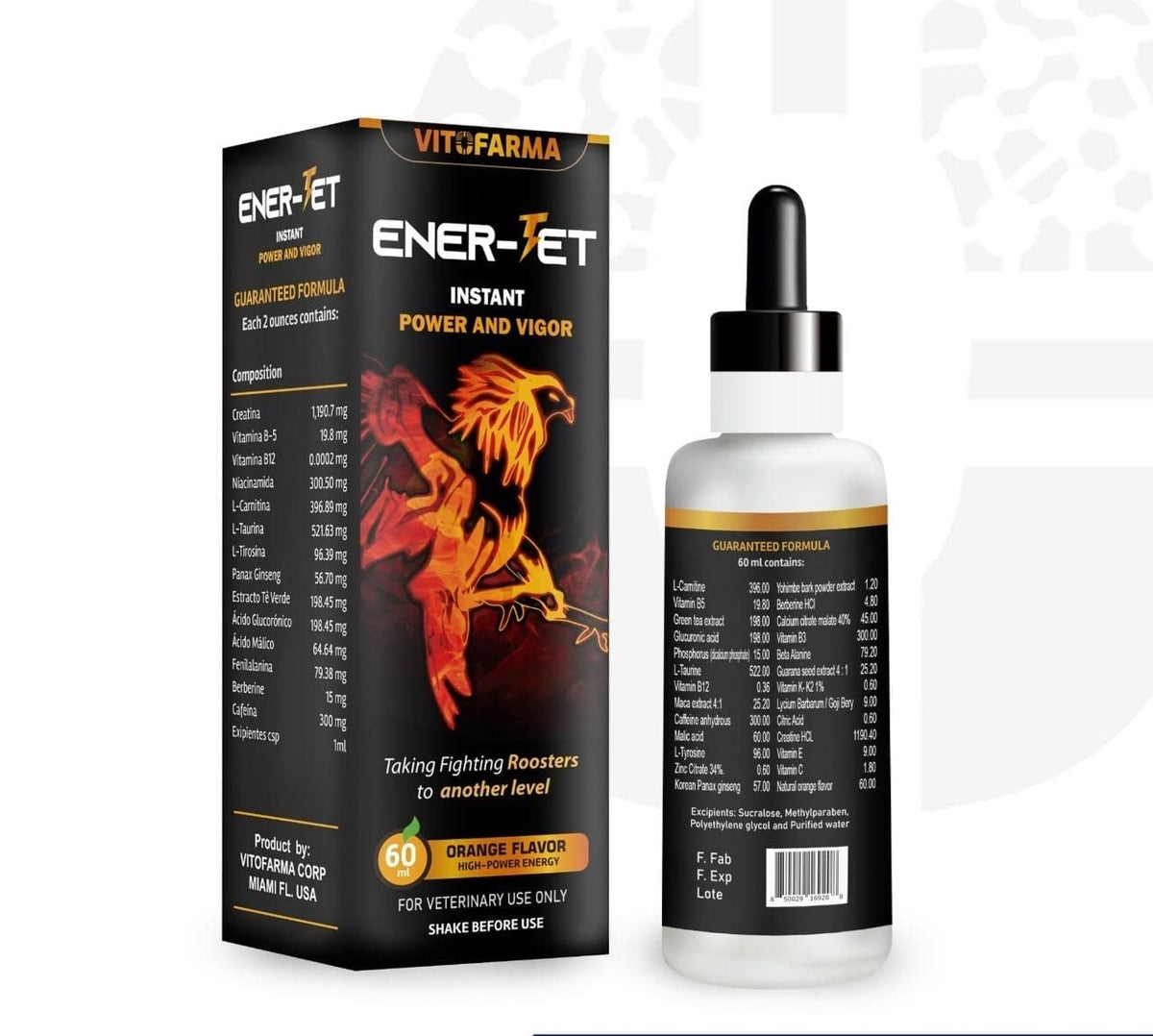 VITOFARMA Ener-Jet Multivitamines Liquides 60 ml dosage recommandé