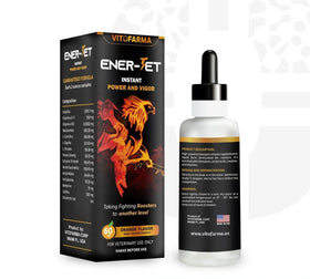 VITOFARMA Ener-Jet Multivitamines Liquides 60 ml étiquette
