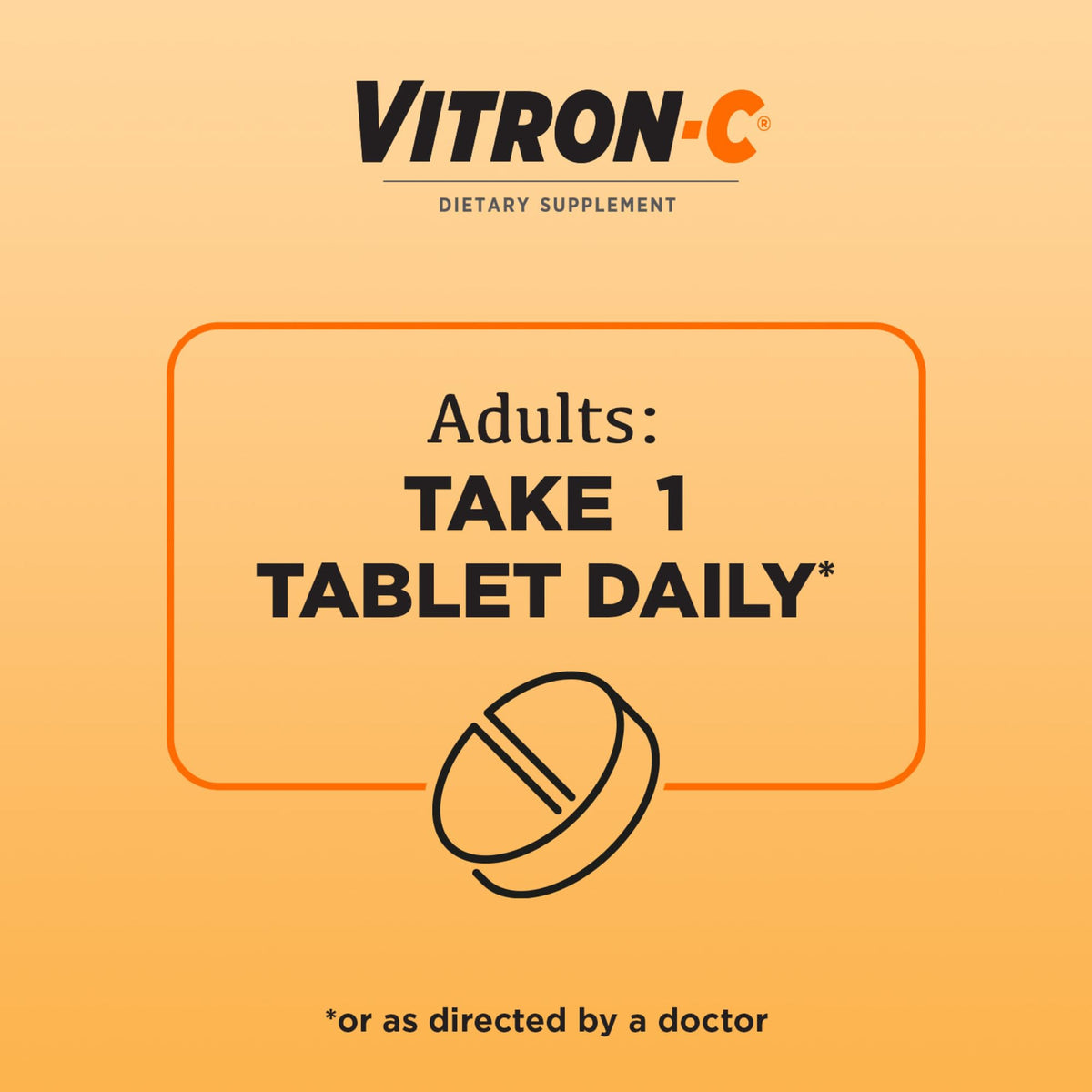 Vitron-C Complément Alimentaire Fer 65 mg, présentation des comprimés
