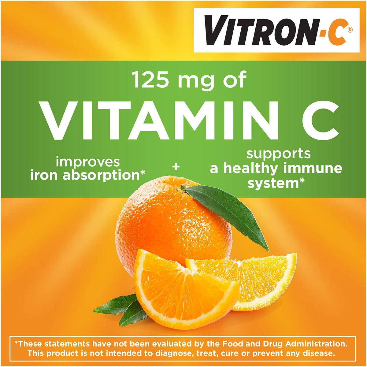 Vitron-C Complément Alimentaire Fer 65mg - Présentation des capsules