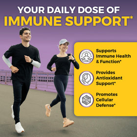 Viva Naturals Complément Alimentaire Sureau 120 Capsules flacon ouvert
