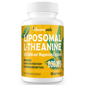 Vivaravida L-Theanine 800mg gélules vue de face