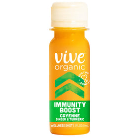 Vive Organic Shot dans un cadre de cuisine