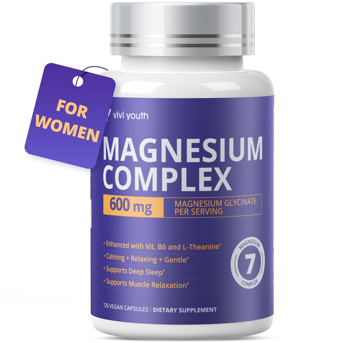 VIVI Youth Magnésium 7 Complex 1600mg flacon avant