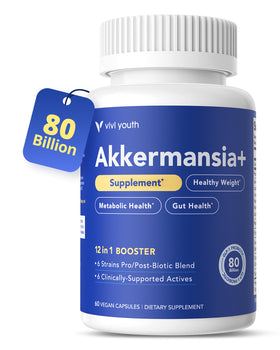 VIVI Youth Probiotique Akkermansia Muciniphila 60 capsules vue de face