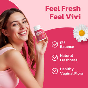 VIVI Youth Probiotiques Vaginales 60 Capsules - vue de côté