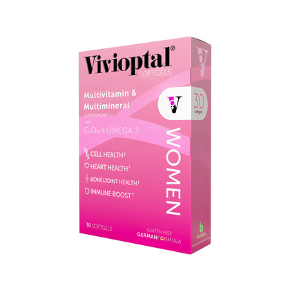 Vivioptal Complément Alimentaire Femmes 30 Capsules vue de face