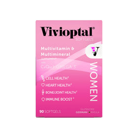 Vivioptal Femmes Multivitamines 90 Capsules arrière
