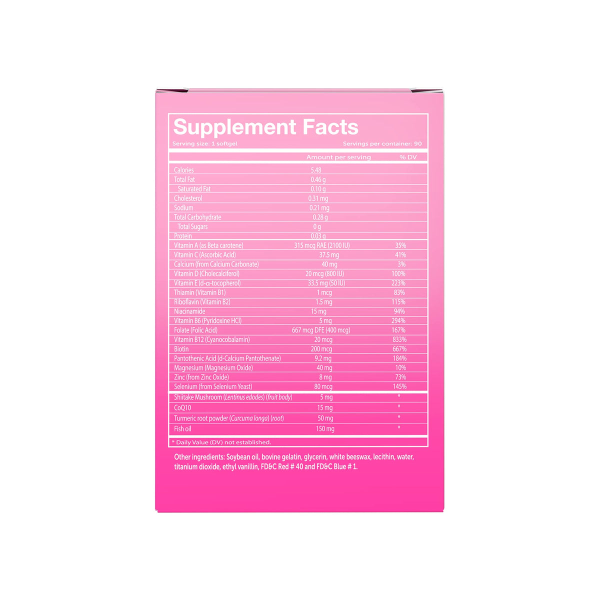 Vivioptal Femmes Multivitamines 90 Capsules côté
