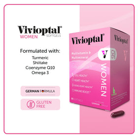 Vivioptal Femmes Multivitamines 90 Capsules ouvertes
