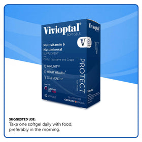 Vivioptal Men, dosage recommandé sur l'emballage