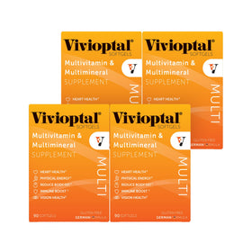 Vivioptal Multivitamines 90 gélules molles vue de face