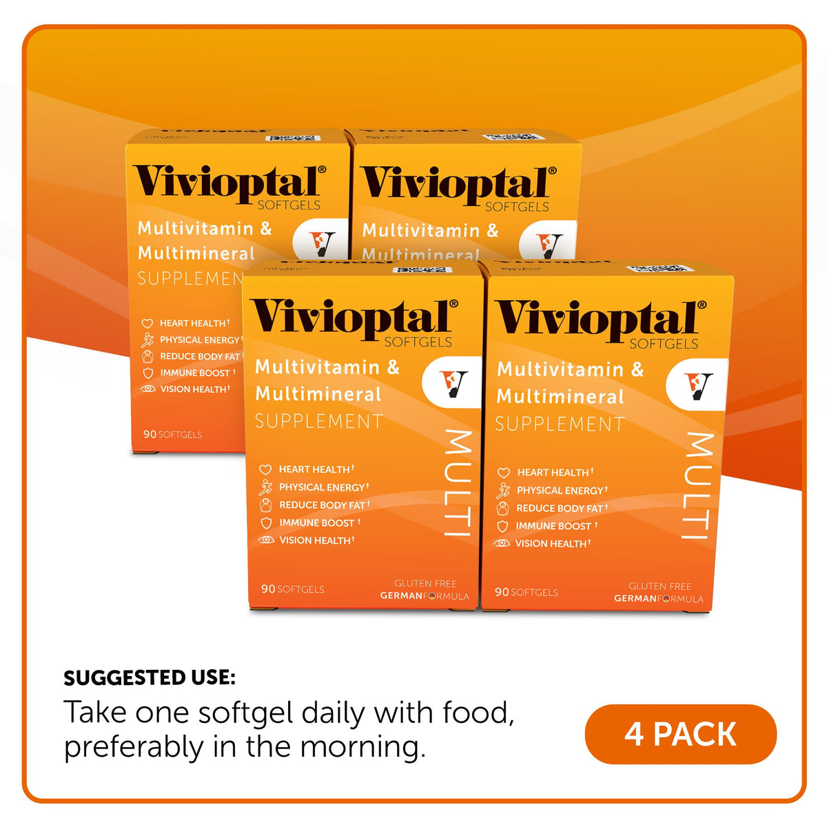 Vivioptal Multivitamines gélules molles avec dosage recommandé