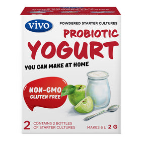 VIVO Starter de Yaourt Probiotique bouteilles individuelles