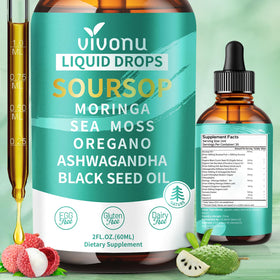 VivoNu 10 en 1 Soursop 3000mg flacon avant