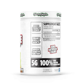 VMI Sports Créatine Monohydrate Poudre 440g mélangée dans un shaker