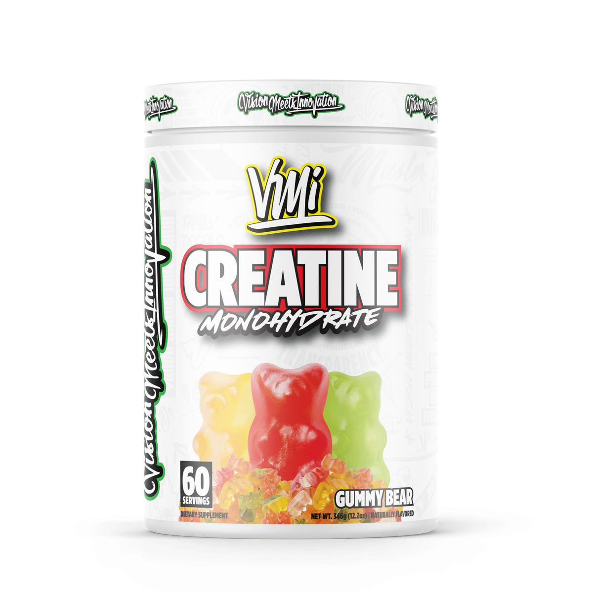 VMI Sports Créatine Monohydrate Poudre 440g vue de face