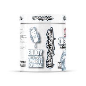 VMI Sports Créatine Monohydrate Poudre Pure 300g dans un verre d'eau